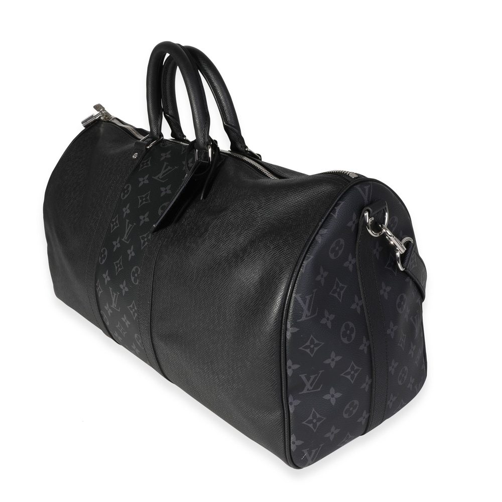 Black Monogram Eclipse Taigarama Keepall Bandouli… - image 2
